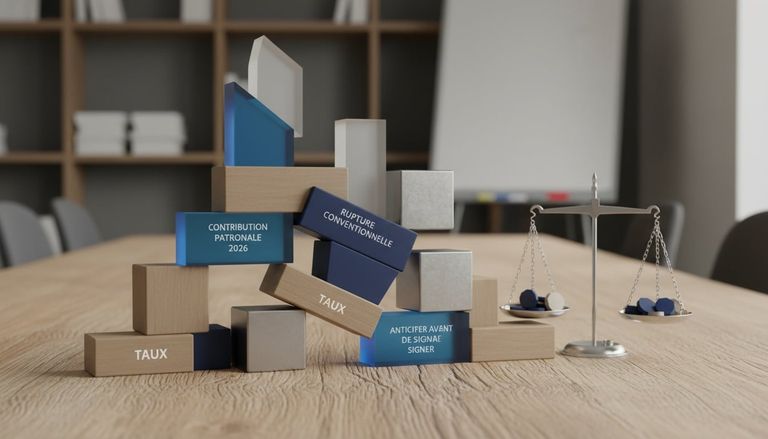 Contribution patronale rupture conventionnelle 2026 : taux : Synthèse : ce que l'employeur doit anticiper avant de signer